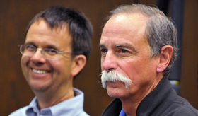 Nobel Prize winners David Wineland and Eric Cornell